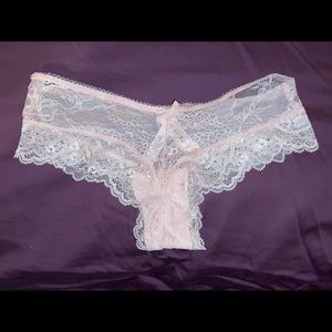 VS Dream Angels Lace cheeky pink panty